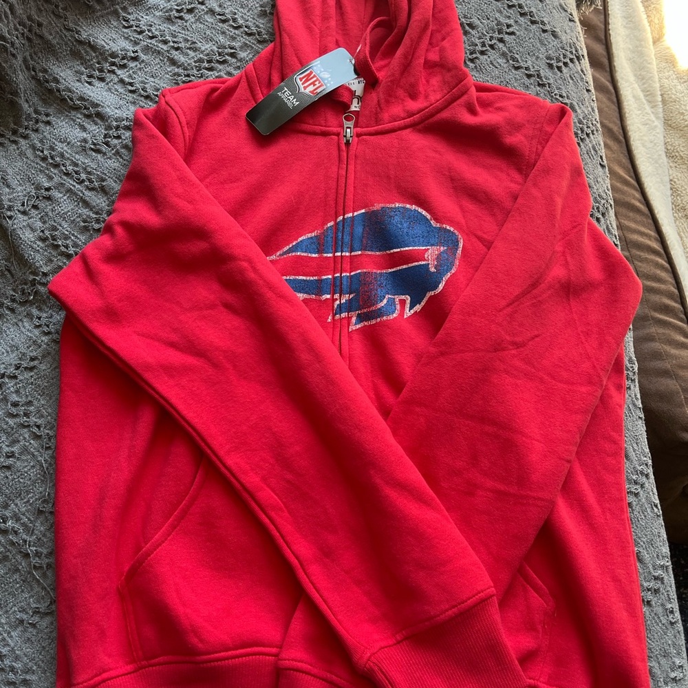 Buffalo Bills NFL zip up hoodie- new!
